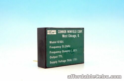 1st picture of 1 X IC5D1 Connor Winfield 51.2Khz 5V 0.1% MICROCIRCUIT LINEAR  OSCILLATOR IC For Sale in Cebu, Philippines
