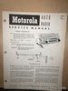 Motorola Radio Model 395 395-12 Service Data,parts List