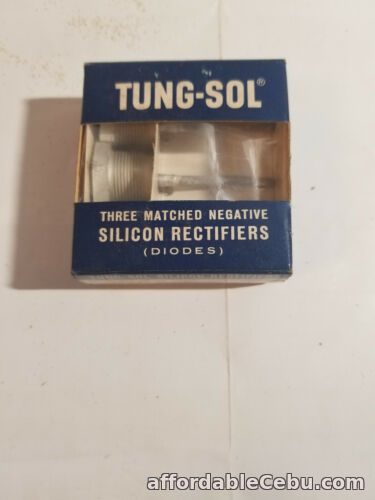 1st picture of NOS Tung Sol Matched Set of 3 Negative Silicon Rectifiers 117-ZN For Sale in Cebu, Philippines