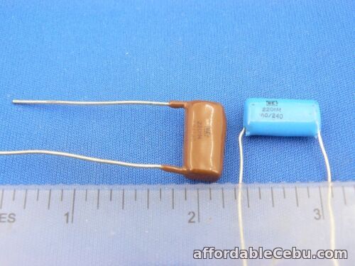 1st picture of Polyethylene Capacitors KMPT 220nF 160V 240V QTY=4 For Sale in Cebu, Philippines
