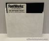 FontWorks Software Touch Apple II Mark Simonsen 1985 Floppy Disk