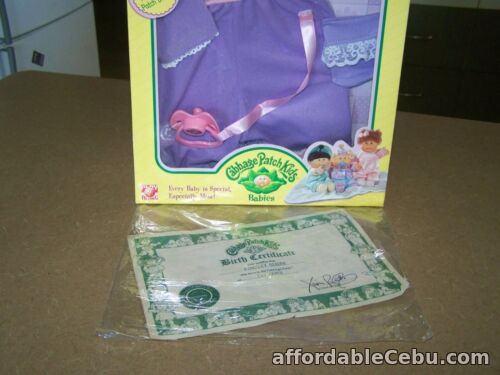 1st picture of Vintage Cabbage Patch Outfit and Birth Certificate For Sale in Cebu, Philippines
