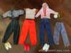 Vintage BARBIE Doll KEN Clothes SHOES Bulk Lot BUNDLE Velvet Suit PANTS Shirts