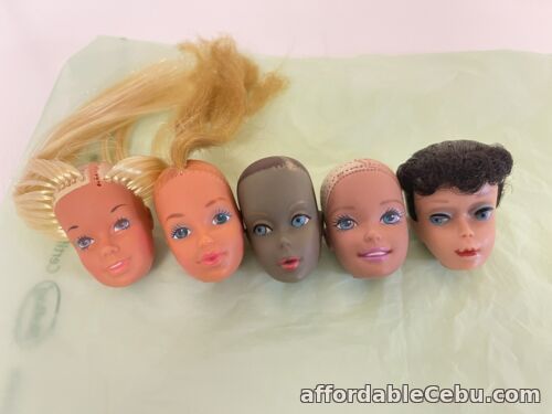 1st picture of vintage barbie doll heads Lots OOAK For Sale in Cebu, Philippines