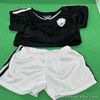 Build A Bear Black And White Sports Outfit
