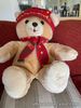 Harrods 1988 Christmas Bear Plush Toy