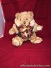 KEEL TOYS- Plush Teddy Bear In A Lumberjack Plaid Jacket