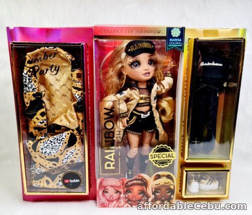 1st picture of MGAE Rainbow High Slumber Party Marisa Golding Gold Fashion Doll/Playset Item #4 For Sale in Cebu, Philippines