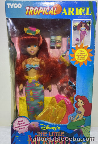 1st picture of '91 TYCO Disney Little Mermaid "Tropical  Ariel"- Brand new & Unopened For Sale in Cebu, Philippines