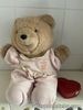 Vintage Heart to Heart Baby Bear Pink With Working Beating Heart 1986 Chosun