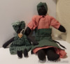 Antique Collectable Handmade Rag and Clothes  Dolls Hand Crafted Country Style