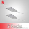 Keimavgear Waterproof Long Handle Solar LED Light Pack of 2'