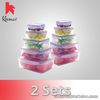 Keimavlock 10-Pc Airtight Food Storage 2 Piece Set