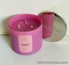 NEW! BATH & BODY WORKS WHITE BARN 3-WICK SCENTED CANDLE - RASPBERRY MIMOSA