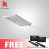Keimavgear Waterproof Long Handle Solar LED Light Free Credit Card Knife 2 Set