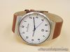 SKAGEN SKW6082 White Dial Brown Leather Band Men's Dress Watch