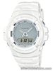 Casio G Shock * G100CU-7A Anti-Magnetic Anadigi White Resin Watch COD PayPal