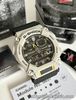 Casio G-Shock * GA900HC-5A Hidden Coast Anadigi Beige Grey & Yellow Watch Men