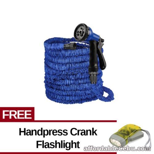 1st picture of Expandable Flexible Garden Hose(up to 100 ft) Free Handpress Crank Flashlight For Sale in Cebu, Philippines