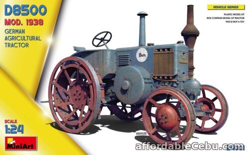 1st picture of MiniArt 24001 German Agricultural Tractor D8500 Mod. 1938 1/24 For Sale in Cebu, Philippines