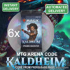 MTG Arena Prerelease Code Kaldheim 6 boostes INSTAT MESSAGE