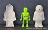 Playmobil Egyptian  1 x Mummy & Neon Skeleton  Mint Condition