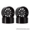 INJORA 1.9" Beadlock 10-spoke Metal Wheel Rims for 1:10 RC Crawler,YQW09,4PCS