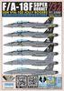 DXM decal 1/32 USN F/A-18F Super Hornet VFA-103 Jolly Rogers