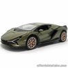 1:32 2019 Lamborghini Sian FKP 37 Model Car Diecast Toy Car Christmas Gift Green