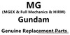 Bandai 1/100 MG & MGEX & Full Mechanics & HIRM Gundam Genuine Replacement Parts