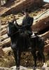 Long San heavy industries 1/6 Western Cowboy Paradise Black Suit Man & War Horse
