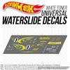 Hot Wheels SUBARU RALLY Custom White Toner Universal WaterSlide Decal 1/64