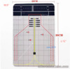 1:400 Scale Static Aircraft Model Showing Apron Rubber Pad (20x30cm) 8'' X 12''