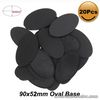 MB990 20pcs Oval Bases 90X52mm Oval Plastic Bases For Miniature Wargames