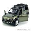 1/43 Scale Land Rover Defender 110 Model Car Diecast Toy Car Xmas Gift Green