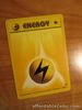 LP (1st edition) Pokemon LIGHTNING ENERGY Card GYM HEROES Set 130/132 First Ed