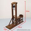 DIY props ornaments#French Louis wood guillotine model soldier scene accessories