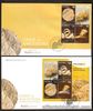 PHILIPPINES 2015 Pre-Colonial GOLD Treasure of Philippine 4v + SS on 2 FDC