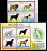 Philippines 2010 DOGS of the World Labrador, Chow Chow, 4v + S/S mint NH