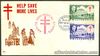 1958 Philippines ANTI-TB SEMI-POSTAL STAMPS Help Save More Lives FDC
