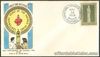 1956 Phil Commemorating The Centenary FEAST OF THE SACRED HEART FDC - C