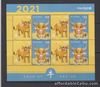 Philippine Stamps 2020 (2021) Year of the Ox set sheetlet. MNH