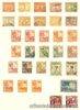 NETHERLANDS INDIES Numeral Stamps, Queen Wihelmina, Rice Field POSTAGE STAMPS