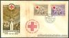 1956 Philippines 50 Years Of RED CROSS Service FIRST DAY COVER