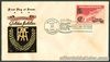 1961 Commemorating Golden Jubilee Philippine Amateur Athletic Federation FDC - A