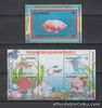 Philippine Stamps 1993 Aquarium Fishes Ovpt Bangkok World Philatelic Exhibit ss