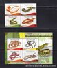 Philippine Stamps 2017 Endemic Philippine Snakes B/4 with Hologram S/S MNH