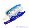 Swim Goggles Anti-Fog/UV Protection for Adult with Pouch - BLUE
