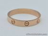 CARTIER MINI LOVE 18K PINK GOLD WEDDING RING - SIZE 64 / SIZE 10.75 - AUTHENTIC