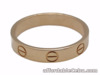 CARTIER MINI LOVE 18K YG GOLD WEDDING RING - SIZE 54 / SIZE 7 - AUTHENTIC